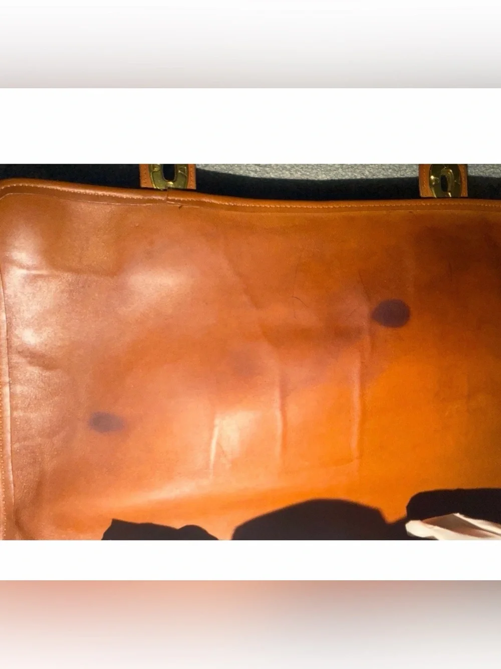 Coach USA Glove‑Tanned Leather Briefcase No. B6C‑5275 – Vintage Brown